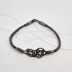 PULSERA CELTA PLATA PAVONADA