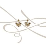 DORMILONA MICKEY OREJAS ZIRCONIA ORO 10K