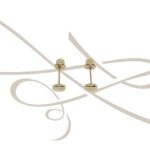 DORMILONA MINI CIRCULO LISO ORO 10K