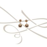 DORMILONA BOLA MEDIANA ORO ROSA 10K