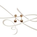 DORMILONA MINI BOLA ORO ROSA 10K