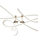 DORMILONA MINI ANGEL ZIRCONIA ORO 10K