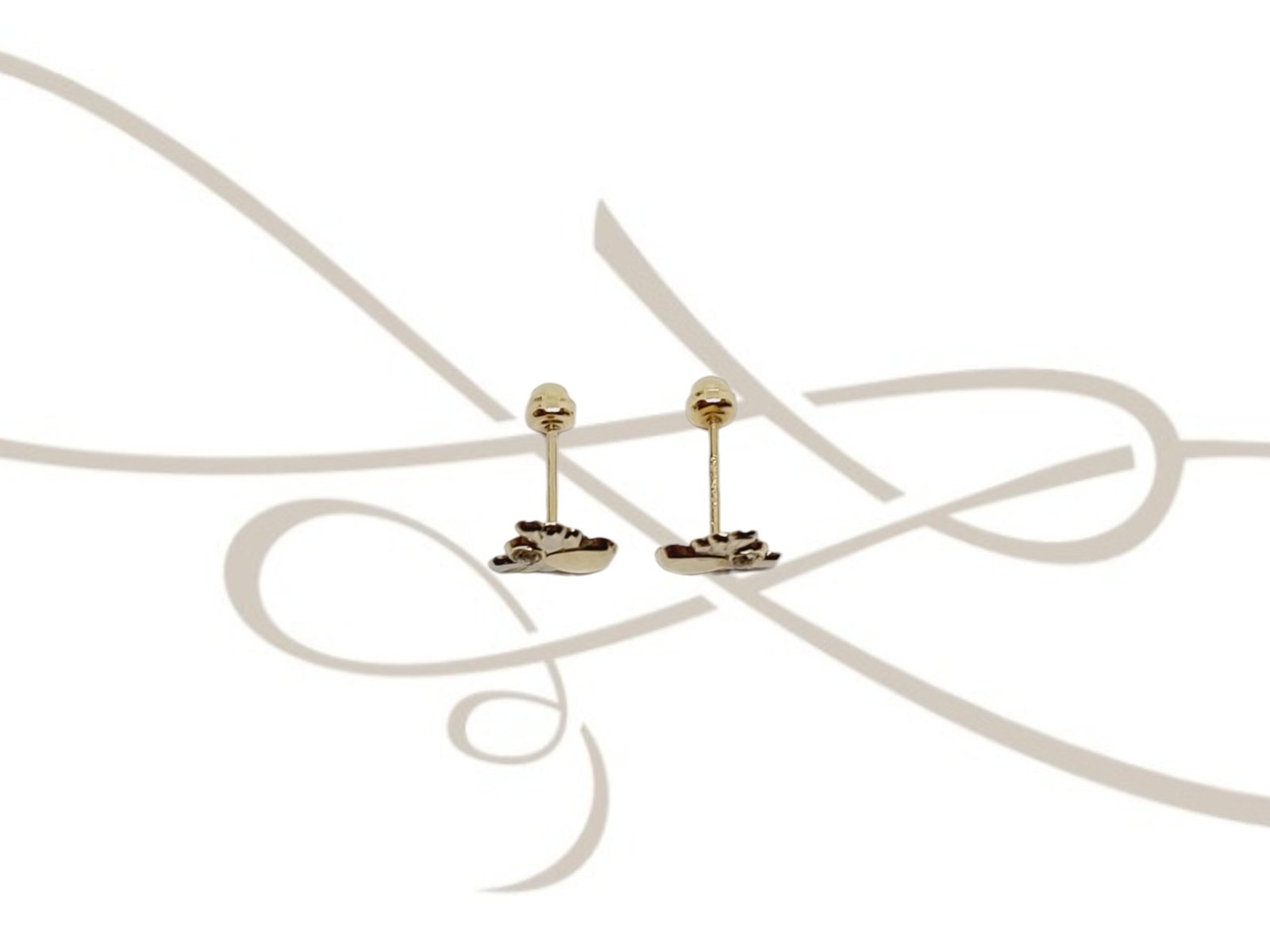DORMILONA MINI ANGEL ZIRCONIA ORO 10K