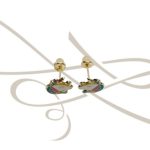 DORMILONA UNICORNIO ESMALTADO ORO 14K