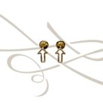 DORMILONA MINI FLECHA ORO 10K