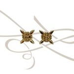 DORMILONA NUDO DE BRUJA ZIRCONIA ORO 10K