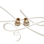 DORMILONA PERLA MEDIANA ENGARZADA ORO 10K