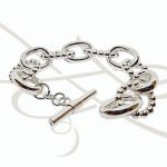 PULSERA AROS Y CIRCULOS LISOS