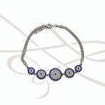 PULSERA SIN SIJE OJO TURZO ZIRCONIA