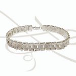 PULSERA SIN DIJE TEJIDA ROLEX GRUESA