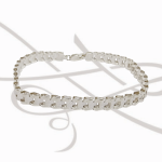 PULSERA SIN DIJE TEJIDA ROLEX DELGADA
