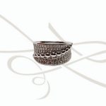 ANILLO PLATA ZIRCONIA CON VARIAS BOLITAS