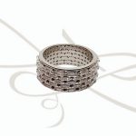 ANILLO PLATA BAGUETTE PANEL