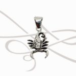 DIJE PLATA FIGURA ALACRAN