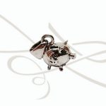 DIJE PLATA FIGURA MINI COCHINITO