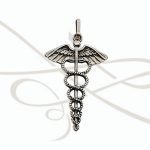 DIJE PLATA FIGURA SIMBOLO SALUD