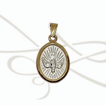 DIJE PLATA MEDIANA ESPIRITU FILO OL