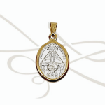 DIJE PLATA MEDIANA VIRGEN JUQUILA FILO OL