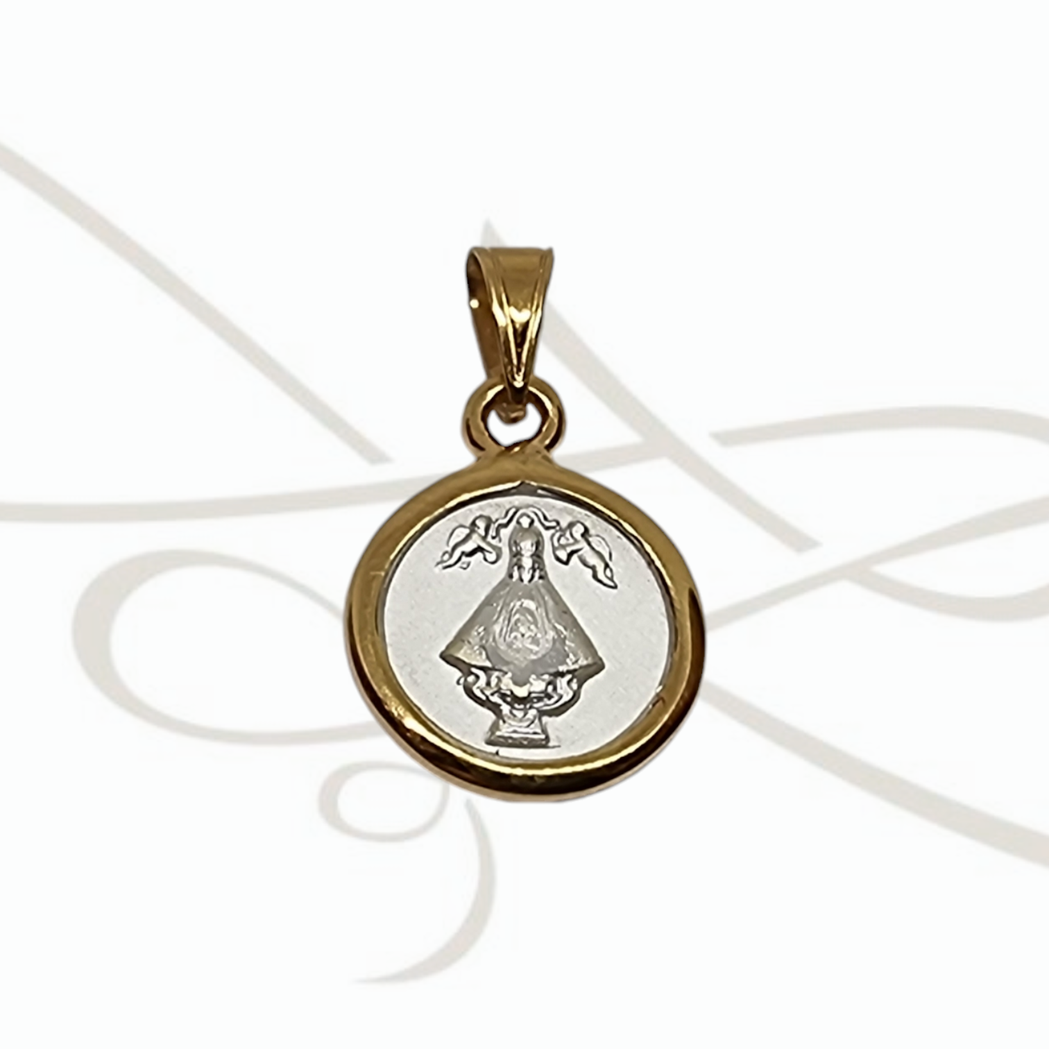 DIJE PLATA REDONDA JUQUILA CHICA FILO OL