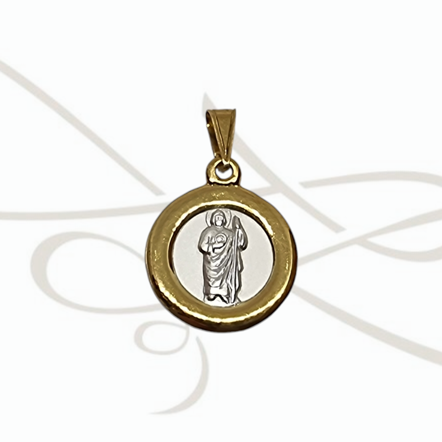 DIJE PLATA SAN JUDAS RELIEVE FILO OL
