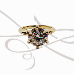 ANILLO PLATA ORO SOLITARIO CERTIFICADO MOISSANITE