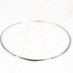 GARGANTILLA ACERO CIRCULAR PLANA LISO