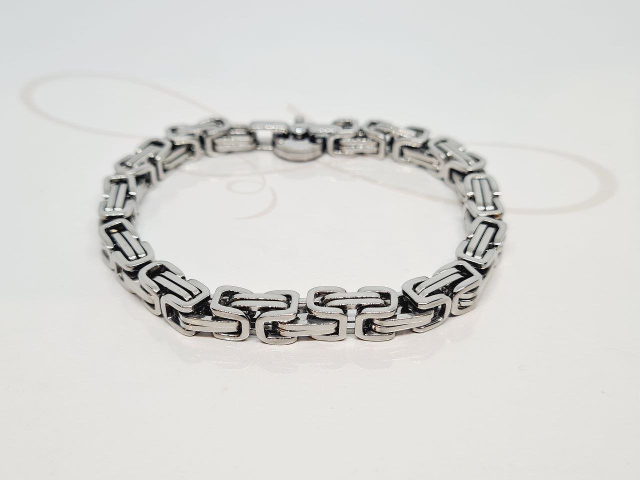PULSERA SIN DIJE BIZANTINA PLANA