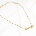 COLLAR CON DIJE BISUTERIA RECTANGULO ZIRCONIAS CADENA