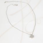 COLLAR CON DIJE BISUTERIA GUARDAPELO BRUJULA CADENA