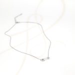 COLLAR CON DIJE BISUTERIA SEGURITO ZIRCONIA CADENA