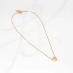 COLLAR CON DIJE BISUTERIA MEDIA ESFERA CADENA