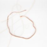 COLLAR SIN DIJE BISUTERIA CHOKER ZIRCONIA