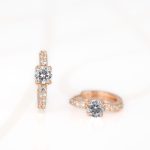 HUGGIES BISUTERIA ROSA ANILLO ZIRCONIA