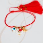 PULSERA BORREGO Y DIJES MIYUKI