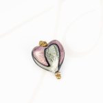 DIJE MURANO CORAZON ZIRCONIA FIGURA