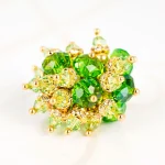 ANILLO ORO LAMINADO PACHON CRISTAL