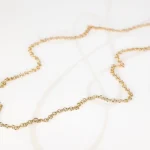 CADENA ORO LAMINADO GRANDE LISA FORZADA