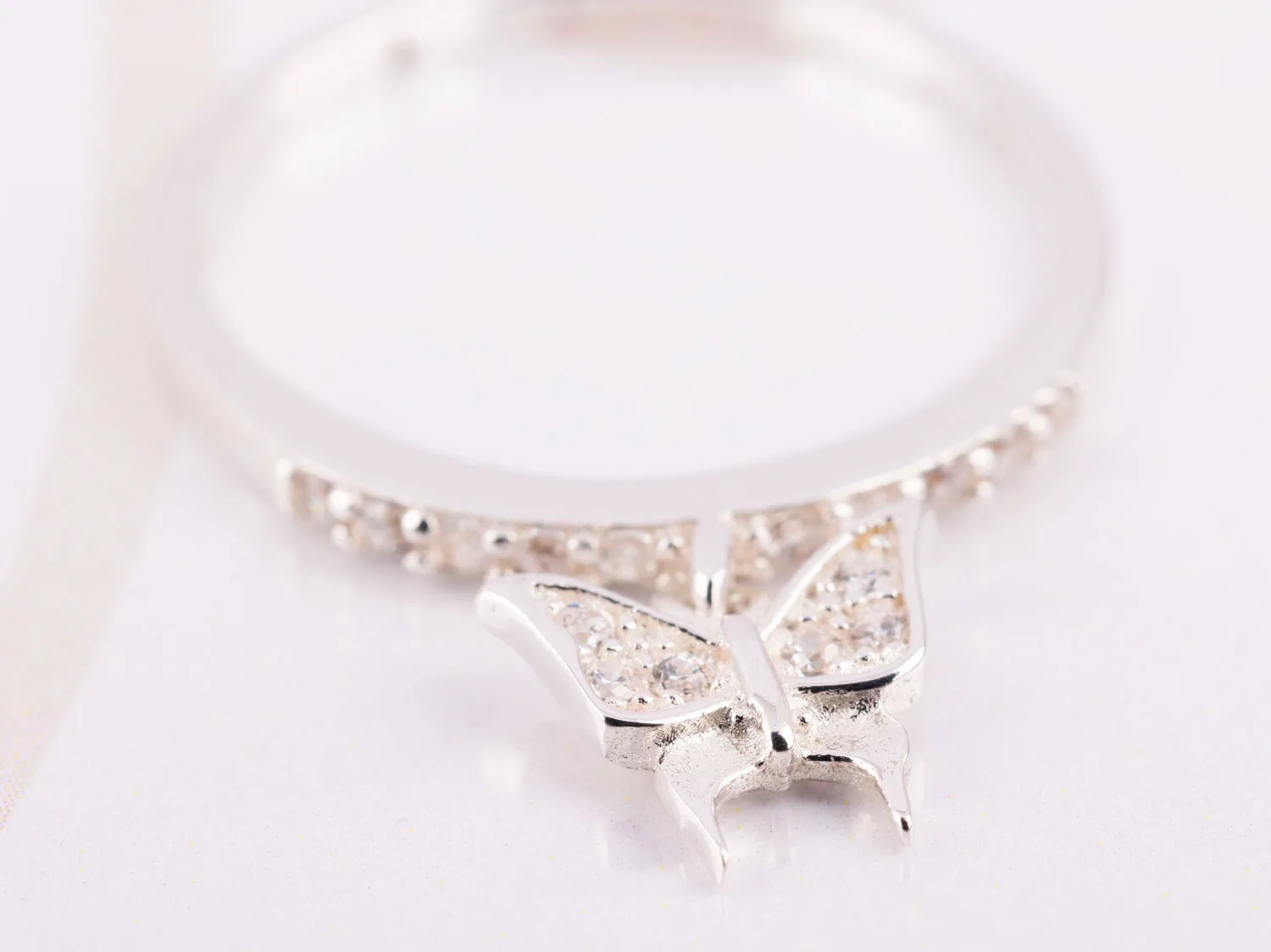ANILLO DE PLATA MARIPOSA