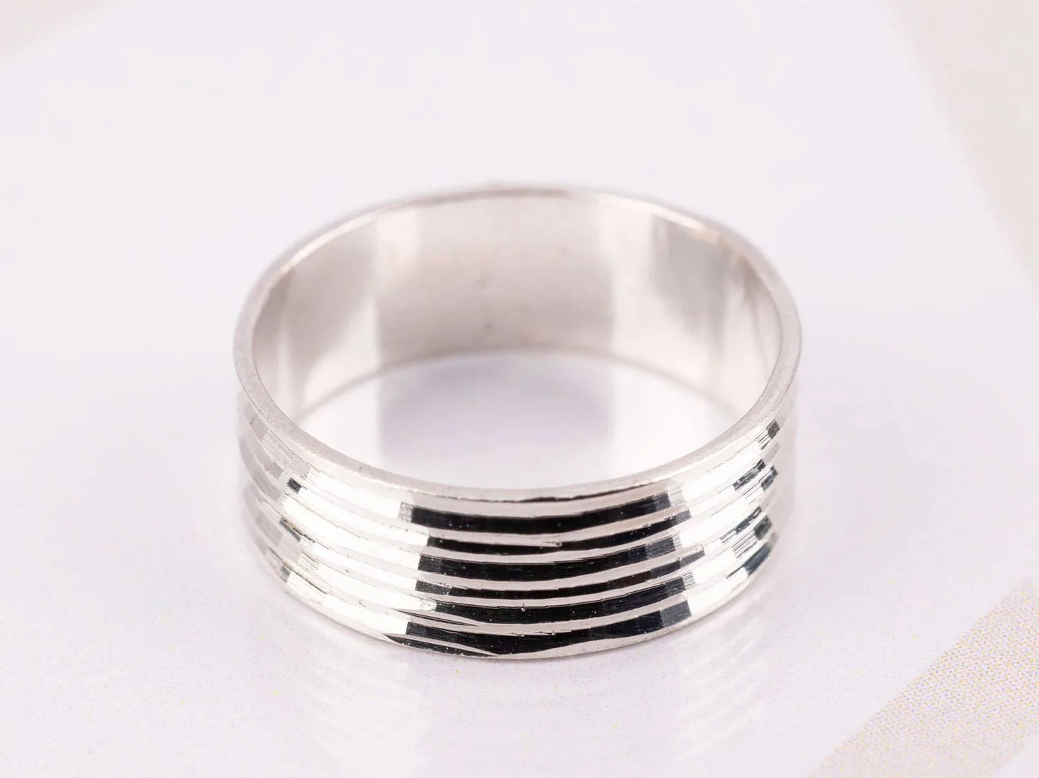 ANILLO PLATA FALANGES DIAMANTADO
