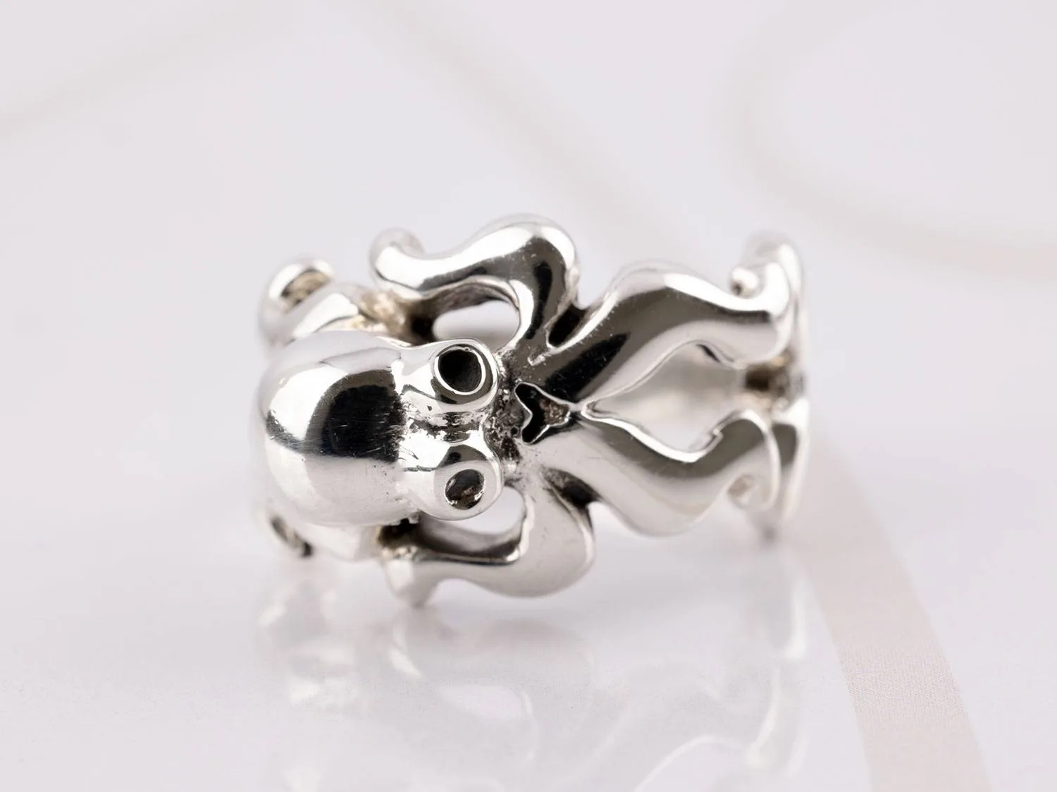 ANILLO PLATA PULPO FIGURA