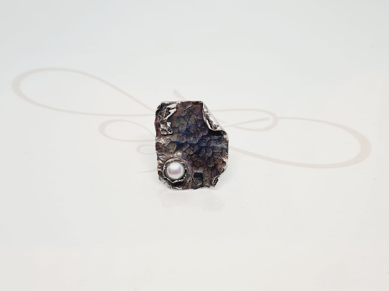 ANILLO CUADRO MARTILLADO