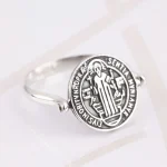 ANILLO DE PLATA SAN BENITO