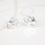 BROQUEL PLATA SILUETA PERRO LISO