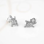 BROQUEL PLATA TORTUGA MEDIANA PAVONADO