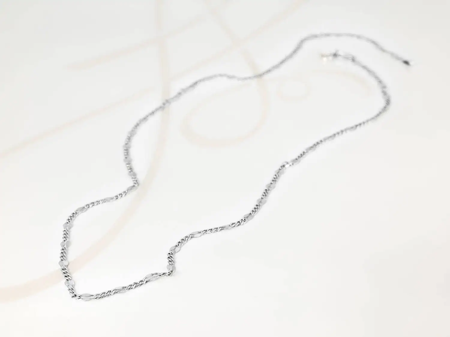 CADENA PLATA MEDIANA DIAMANTADA CARTIER