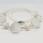 COLLAR SIN SIJE MONEDAS PERLA