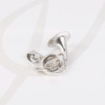 DIJE PLATA CUERNO FRANCES FIGURA