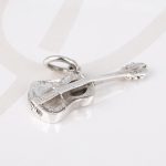 DIJE PLATA GUITARRA FIGURA