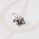 DIJE PLATA MINI BORREGO FIGURA