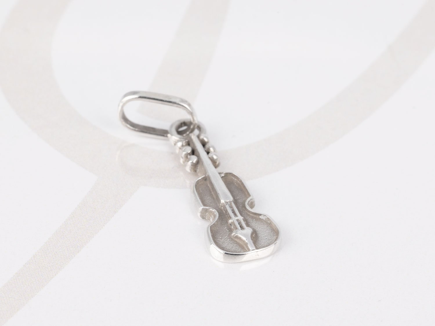 DIJE PLATA VIOLIN FIGURA
